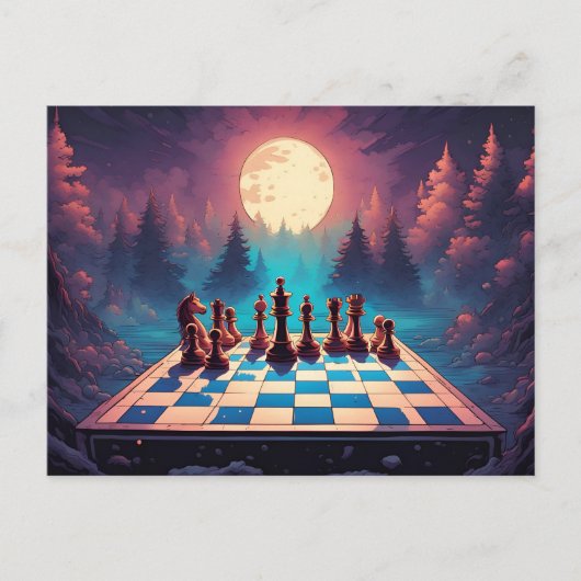 Carte Postale Échecs 1026 (Devant)