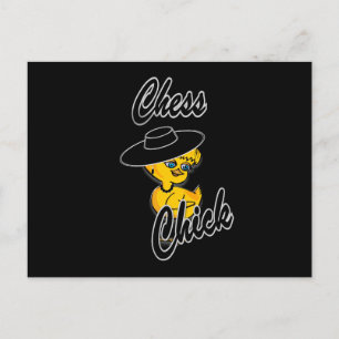 Carte Postale Échecs Chick #4