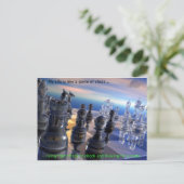 Carte Postale Échecs et vie (Debout devant)