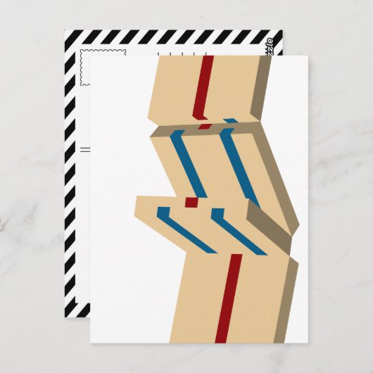 Carte Postale échelle de jacob (Devant / Derrière)