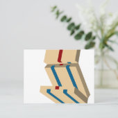 Carte Postale échelle de jacob (Debout devant)