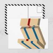 Carte Postale échelle de jacob (Devant / Derrière)