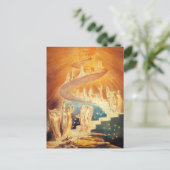 Carte postale Échelle de William Blake Jacob (Debout devant)