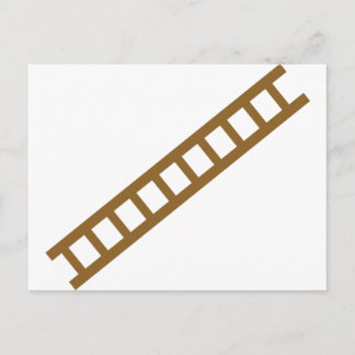 Carte Postale échelle en bois