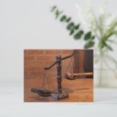 Carte Postale Échelles De Justice (Debout devant)