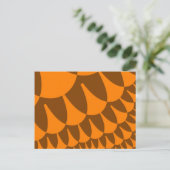 Carte Postale Échelles marron et orange (Debout devant)