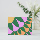 Carte Postale Echelles orange et verte (Debout devant)