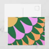 Carte Postale Echelles orange et verte (Devant / Derrière)