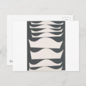 Carte Postale Echelonnement desaxe par Sophie Taeuber-Arp (Devant / Derrière)