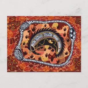 Carte Postale Echidna du désert