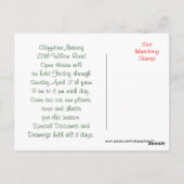 Carte postale Echinacea Flowers - pour toute occas (Dos)