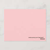 Carte Postale Echinacea purpurea (Dos)