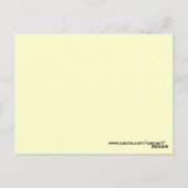 Carte Postale Echinacea purpurea (Dos)