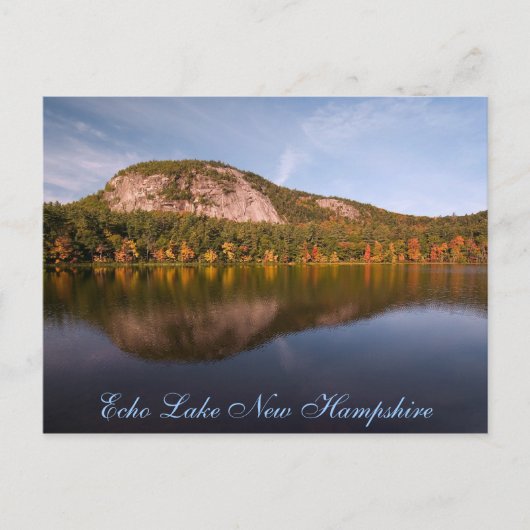Carte postale Echo Lake New Hampshire (Devant)