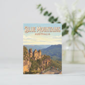 Carte Postale Echo Point Australie (Debout devant)