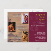 Carte Postale Echos de l'Asie antique (Devant / Derrière)