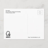 carte postale échouée (Dos)