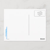 Carte Postale Éclaboussure ! La connexion d'arc-en-ciel (Dos)