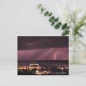 Carte Postale Éclair derrière le pont, Duluth Minnesota (Debout devant)