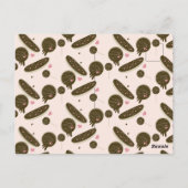 Carte Postale Eclair Donuts Cake Pops Fête de la Saint-Valentin (Dos)