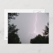 Carte Postale Éclair Est du Tennessee (Devant / Derrière)