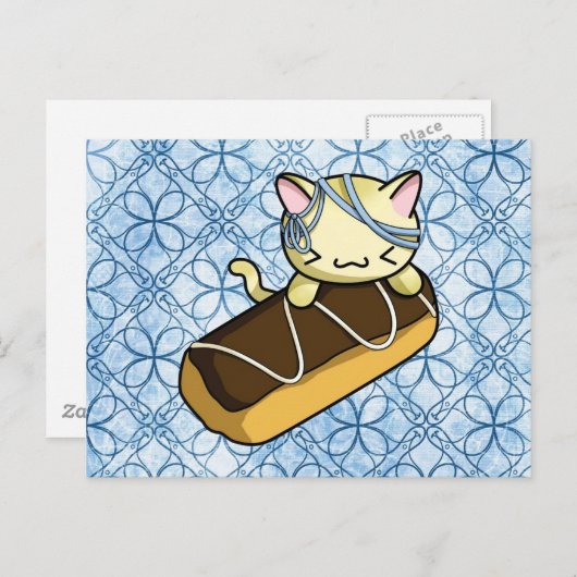Carte Postale Eclair Kitty (Devant / Derrière)
