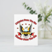 Carte Postale Éclair USMC Du Ciel Tonnerre De La Mer (Debout devant)