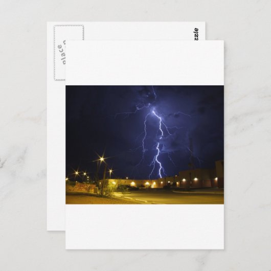 Carte Postale Éclairage (Devant / Derrière)