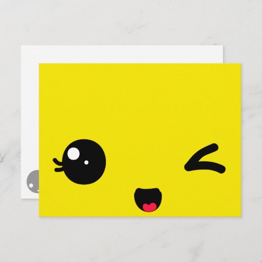 Carte Postale Éclairage (Devant / Derrière)