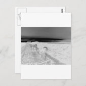 Carte Postale Éclairage de chien (Devant / Derrière)