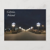 Carte Postale Éclairage de la ville (Devant)