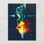 Carte Postale Éclairage Liquide (Devant)