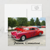 Carte Postale Éclairage rouge (Devant / Derrière)