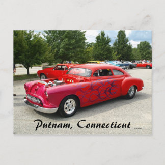 Carte Postale Éclairage rouge