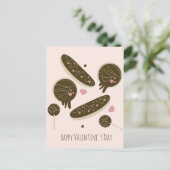 Carte Postale Eclairs Donuts Cake Pops Saint-Valentin (Debout devant)