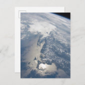 Carte Postale Éclat du soleil sur la côte du Massachusetts. (Devant / Derrière)