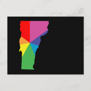 Carte Postale éclatement de la couleur du vermont