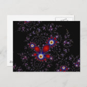 Carte Postale Éclatement fractal (Devant / Derrière)