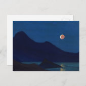 Carte Postale Eclipse, 1939 by Nicholas Roerich (Devant / Derrière)