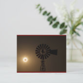 Carte Postale Éclipse annuelle du soleil 20 mai 2012 (Debout devant)