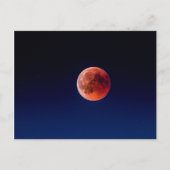 Carte postale Eclipse de Lune de Sang (Suisse) (Devant)