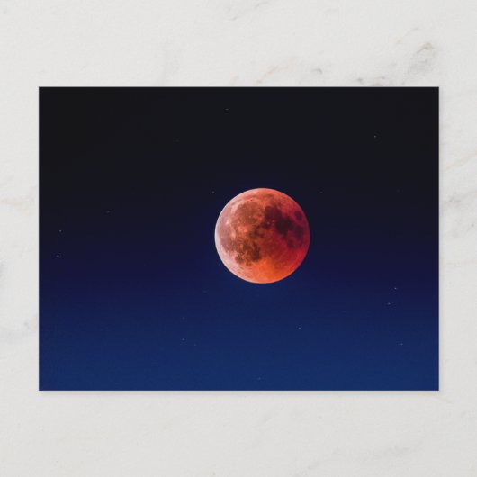 Carte postale Eclipse de Lune de Sang (Suisse) (Devant)