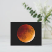 Carte Postale Éclipse de lune Lune de sang | Mendota Heights (Debout devant)