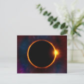 Carte Postale Eclipse Lune Soleil Twilight (Debout devant)