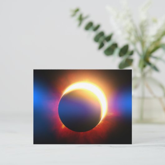 Carte Postale Éclipse solaire (Debout devant)