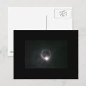 Carte Postale Éclipse solaire (Devant / Derrière)