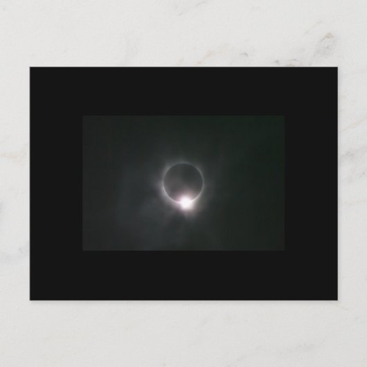 Carte Postale Éclipse solaire (Devant)