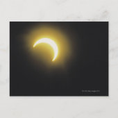 Carte Postale Éclipse solaire (Devant)