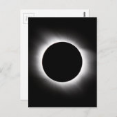 Carte Postale éclipse solaire (Devant / Derrière)