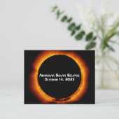 Carte Postale Éclipse solaire annuelle 2023 (Debout devant)
